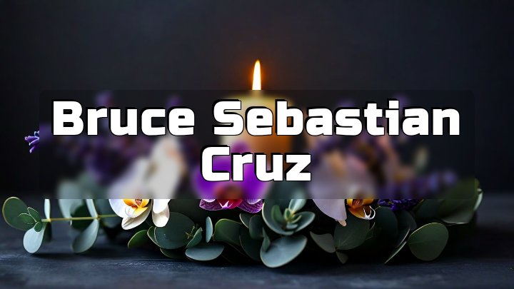Bruce Sebastian Cruz, Houston, Texas