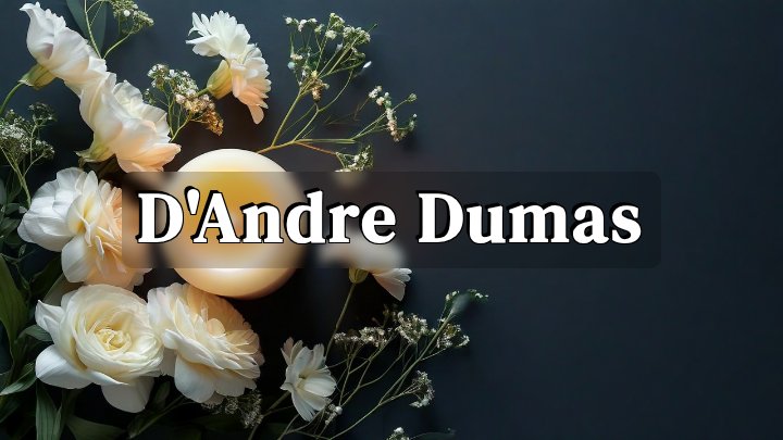 D'Andre Dumas, Milwaukee, Wisconsin