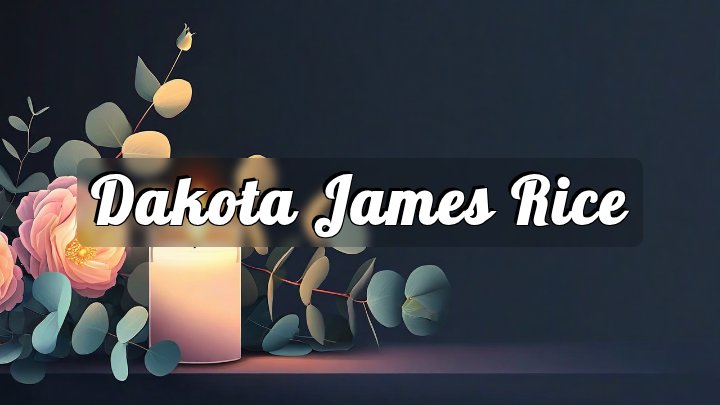 Dakota James Rice, Lake Odessa, MI