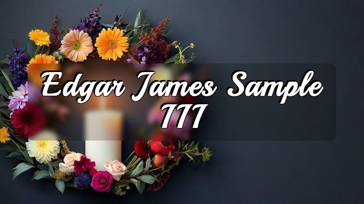 Edgar James Sample III
