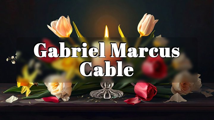 Gabriel Marcus Cable, Salida, Colorado