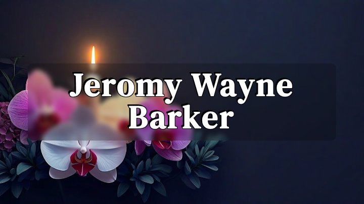 Jeromy Wayne Barker, McAlester, Oklahoma
