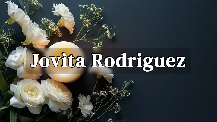 Jovita Rodriguez
