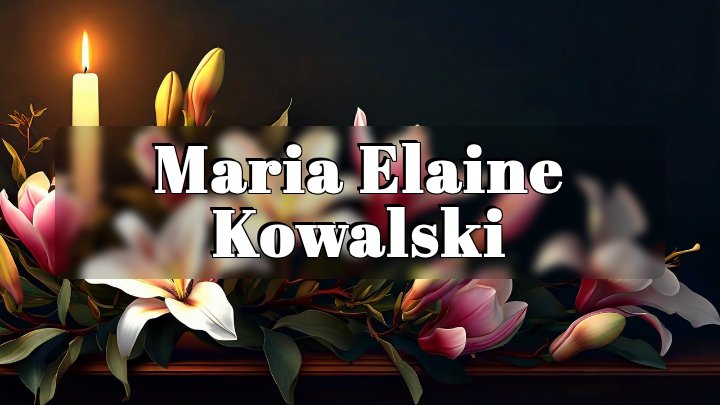 Maria Elaine Kowalski, Washington, District of Columbia