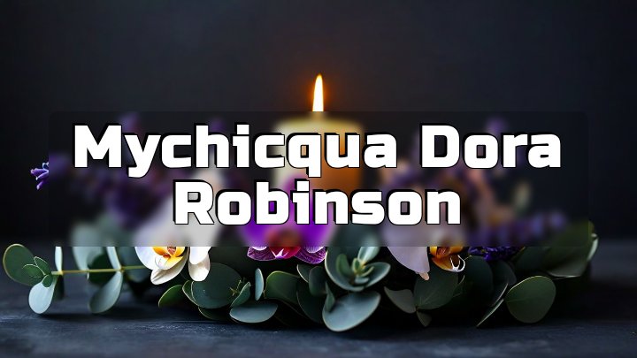 Mychicqua Dora Robinson, Fayetteville, North Carolina