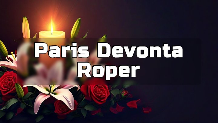 Paris Devonta Roper, Miami, Florida