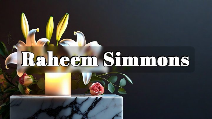 Raheem Simmons, Beaufort, SC