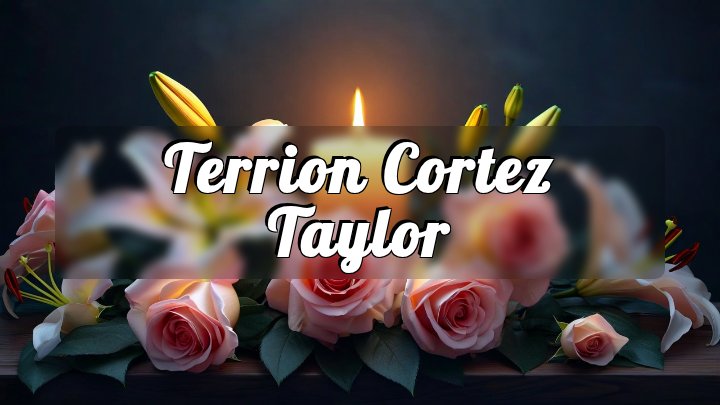 Terrion Cortez Taylor, Milwaukee, Wisconsin